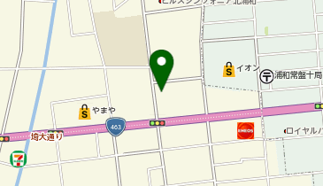 ビッグ・エーさいたま新中里店の地図画像