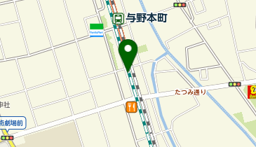 ビッグ・エー与野本町駅南店の地図画像