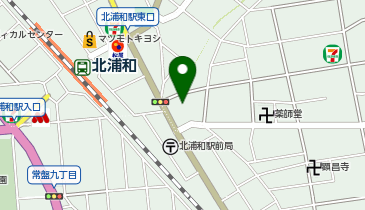 ビッグ・エーさいたま元町店の地図画像