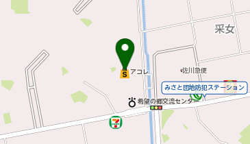 ビッグ・エーURみさと団地店の地図画像