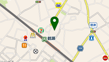 ビッグ・エー鶴瀬東ロータリー店の地図画像