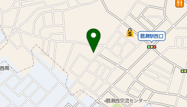 ビッグ・エー富士見鶴瀬西店の地図画像