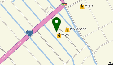 サンキ 東金店の地図画像