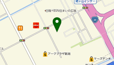 サンキ 新潟南店の地図画像