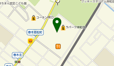 サンキ 岸和田店の地図画像
