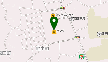 サンキ 諫早店の地図画像
