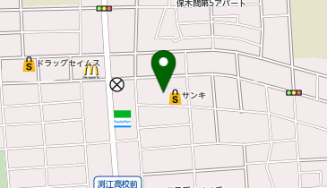 サンキ 保木間店の地図画像