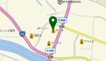 サンキ 伊万里店の地図画像