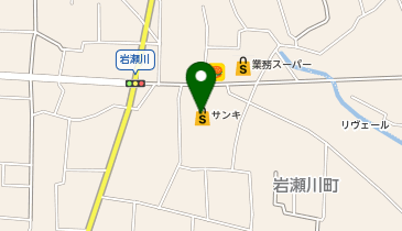 サンキ 太田店の地図画像