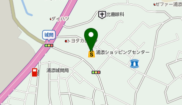 サンキ 浦添店の地図画像