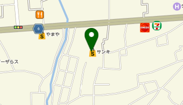 サンキ 鶴田店の地図画像