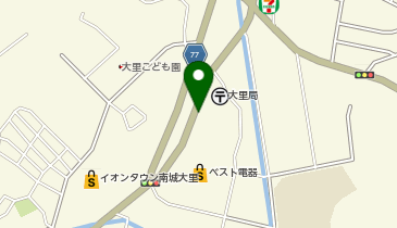 サンキ 大里アトール店の地図画像