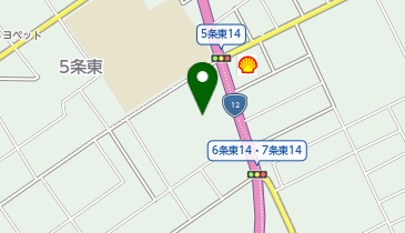 サンキ 岩見沢東店の地図画像