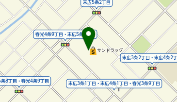 サンキ 春光店の地図画像
