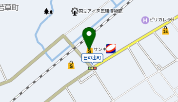 サンキ 白老店の地図画像