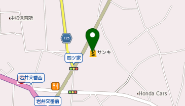 サンキ 岩井店の地図画像