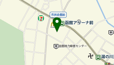 サンキ 湯川店の地図画像