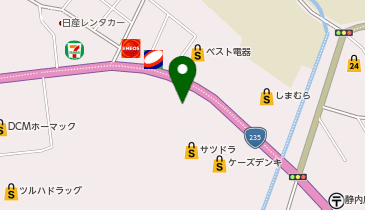 サンキ 静内店の地図画像