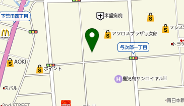 サンキ 与次郎店の地図画像