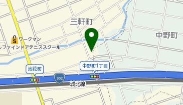 サンキ 楠店の地図画像