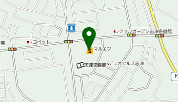サンキ 志津店の地図画像