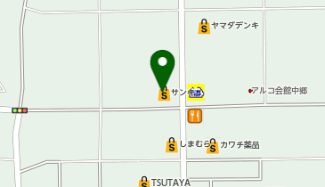 サンキ 北茨城店の地図画像