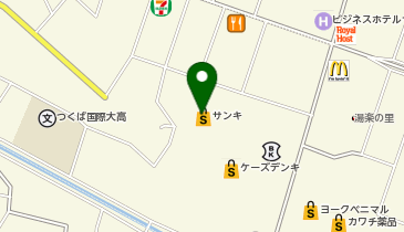 サンキ 土浦店の地図画像