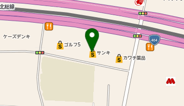 サンキ 千葉ニュータウン店の地図画像