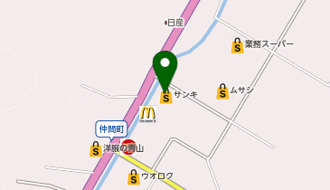 サンキ 村上店の地図画像
