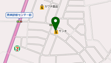サンキ つくば店の地図画像