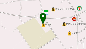 サンキ 見附店の地図画像