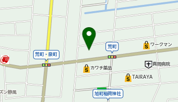 サンキ 真岡店の地図画像