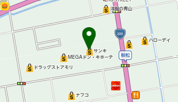 サンキ 飯塚店の地図画像