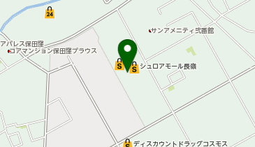 サンキ 長嶺店の地図画像