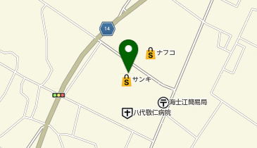 サンキ 八代店の地図画像