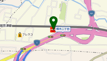 ホリデー車検 大津山科の地図画像