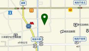 ホリデー車検 一宮西の地図画像