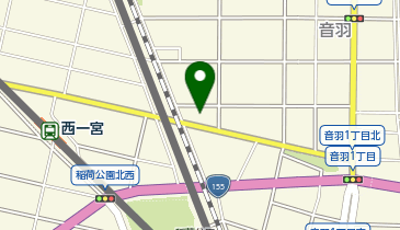 ホリデー車検 一宮中央の地図画像