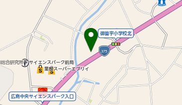 ホリデー車検 東広島の地図画像