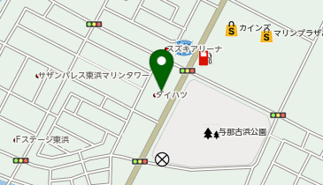 ホリデー車検 沖縄の地図画像