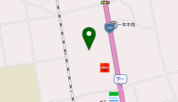 ホリデー車検 大町の地図画像