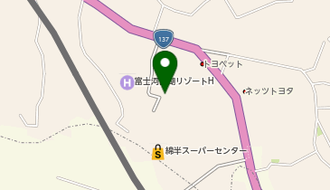 ホリデー車検 富士五湖の地図画像