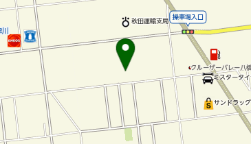 ホリデー車検 秋田の地図画像