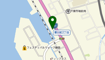 ホリデー車検 千葉みなとの地図画像