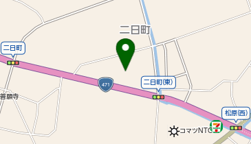 ホリデー車検 南砺の地図画像