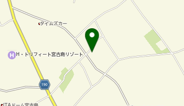 ホリデー車検 宮古空港前の地図画像