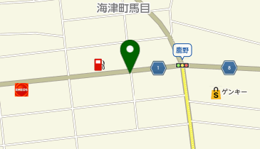 ホリデー車検 海津の地図画像