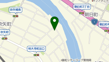 ホリデー車検 東岡崎の地図画像