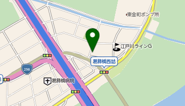 ホリデー車検 葛飾水元の地図画像