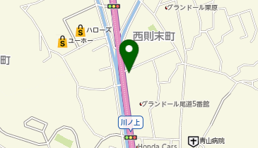 ホリデー車検 尾道の地図画像